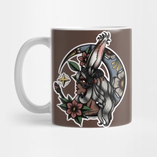 Fran from Final Fantasy 12 (FFXII) in American Traditional Tattoo Portrait Style Mug